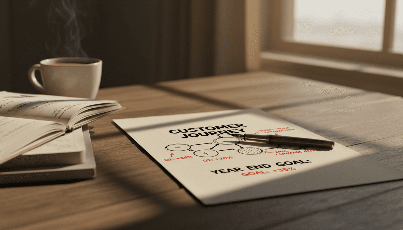 Strategic marketing framework notes and planning documents