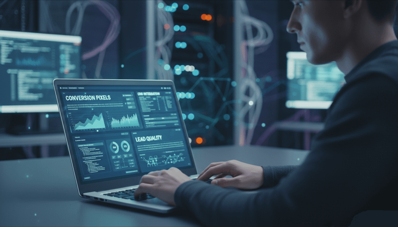 Conversion tracking and lead quality system setup
