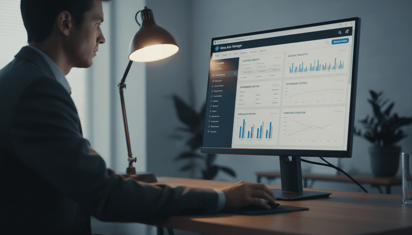 Meta advertising campaign setup and audience targeting